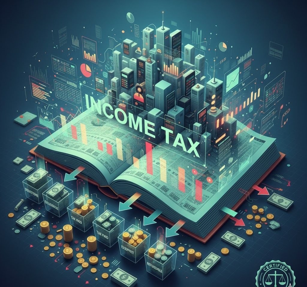Income Tax Essentials: Navigating Laws, Returns & Deductions