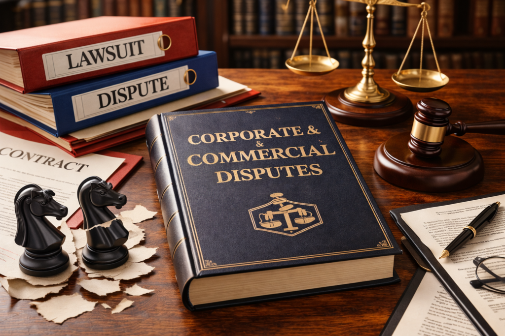 Corporate and Commercial Disputes in India: Legal Guide for Businesses and Entrepreneurs